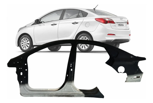 Retalho Lateral Esquerda Hyundai Hb20 Sedan 12/19 SM24 - Hyundai - Código 180368344768