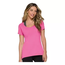 Camiseta Feminina Com Furos Dry Fit Fitness Academia Selene