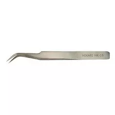 Pinça De Ponta Curva De Aço Inoxidável Hikari Hk - 15