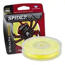 Spiderwire Scs6y-125 Stealth 125-jardin - 6-libra, Hi-vis Am