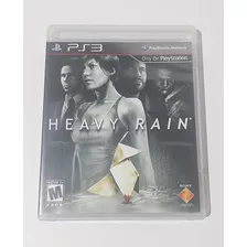 Jogo De Ps3 Heavy Rain Semi-novo Completo Da Minha Coleção 