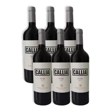 Vino Callia Syrah Caja X6u 750ml Valle De Tulum San Juan