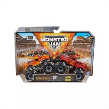 Monster Jam 2 Vehiculos 1.64 Metal Surt Int 58702 Original