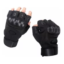 Guantes Tácticos Oakley Medio Dedo Protector Nudillos