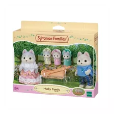 Brinquedo Sylvanian Families Família Dos Huskys Epoch - 5636