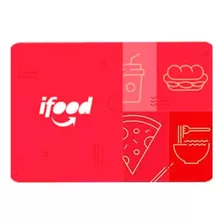 Cartão Presente Gift Card Ifood 30 Reais