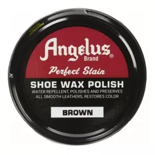 Angelus Shoe Wax Polish Negro, Marron, Paquete De 3 Variedad