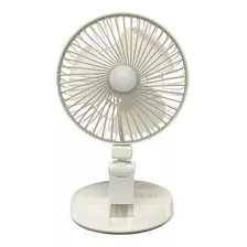 Ventilador De Escritorio Plegable Con Luz Gtc Ven-001 Blanco