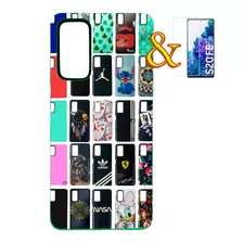 Protector Funda Para Samsung Galaxy S20 Fe Reforzada + Vidr