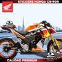 Llavero Para Moto Honda Repsol, Incluye Flechas Reflejantes