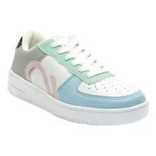 Tenis Casual Dama Color Pastel Bella Shoes Estilo 2221