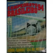 Album Campeonato Brasileiro 1994 Completo Colado