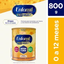 Leche De Fórmula En Polvo Mead Johnson Enfamil Pro Select En Lata De 800g - 0 A 6 Meses