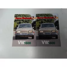 Fascículo Carros Nacionais 2! Vw 1600! Jornal Extra Rj!