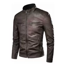 Jaqueta De Couro Masculina Moto Inverno Super Promoção! 