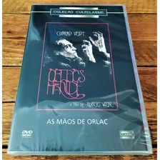 As Mãos De Orlac - Robert Wiene - Dvd Original Novo Lacrado