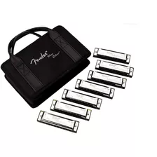 Fender Blues Deluxe Harmonica, Paquete De 7 Con Estuche