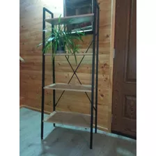 Mueble Organizador Estilo Rústico