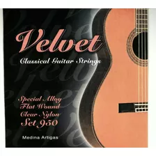 Velvet Set Cuerdas Para Guitarra Clásica Nylon Set 950 
