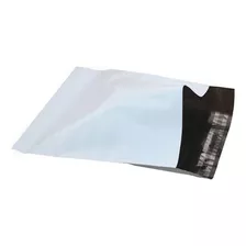 200 Bolsa Ecommerce Paquete Sobre Adhesivo Poly 20x26 Color Blanco