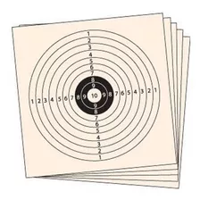 Blancos De Cartón Para Tiro Larga Y Corta Distancia X100 Un.