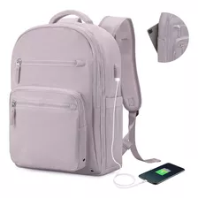 Mochila Para Avión Laptop 10kg Puerto Carga Usb Antirrobo