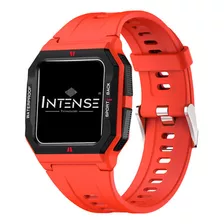 Smartwatch Relógio Intense 15.0 Isw015 Cor Da Pulseira Vermelho Cor Do Bisel Vermelho