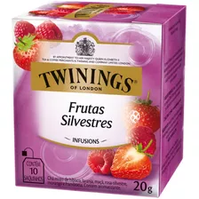 Twinings Of London Sabor Frutos Silvestres 20g 10 Saquinhos