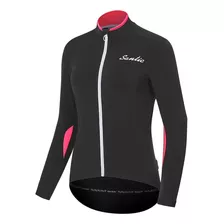 Santic® Mujer Casaca Deportiva Fit Térmica +6°c Ciclismo Mtb