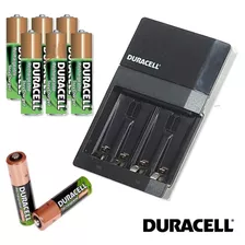 Cargador De Baterías Duracell Con 8 Pilas 6 Aa Y 2 Aaa