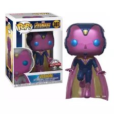 Funko Pop Marvel Infinity War Vision Hot Topic Exclusive