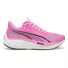 Zapatillas Puma Velocity Nitro 3 Mujer Running Fucsia