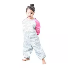 Plie Little Girls .waterproof All-in-one Solid Sleeve Art Sm