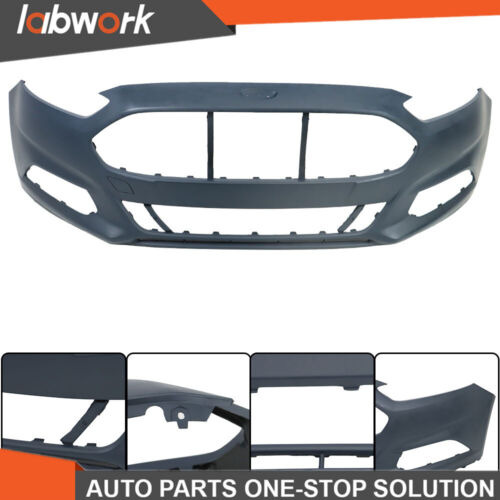 Labwork Front Bumper Cover For 2013-2016 Ford Fusion Pri Aaf Foto 6