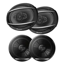 Combo Pioneer Parlantes 6x9 450w Pico + 6 1/2 Pulgadas 300w