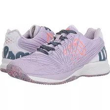 Zapatos Tenis Wilson Kaos 2.0 Para Mujeres - Lila / Blanco /