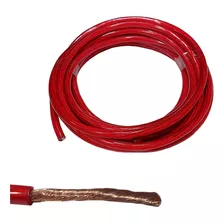 Cable Para Potencia 8 Gauge Rojo Jahro Bobina X 5 Metros