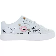 Gosh Tenis Casual Moda Confort Polipiel Blanco Mujer 78680