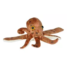 Peluche Wild Republic Huggers Octopus, Pulsera Slap, S...