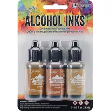 Tintas Alcohl Ranger 3 Pack 14 Ml Ink Aai-20691 Caramel/gin