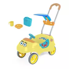 Carrinho Infantil Passeio Bebê Kids Car Bob Mar - Homeplay Cor Amarelo