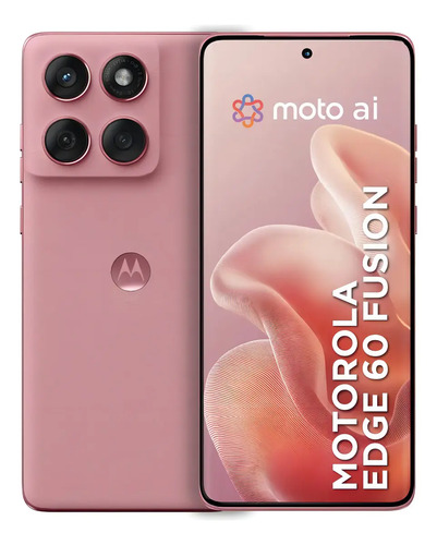Celular Motorola Edge 60 Fusion 256gb + 8gb Ram Rosa