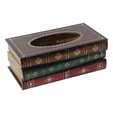 Porta-guardanapos Para Livros Antigos, Elegante Caixa De Len