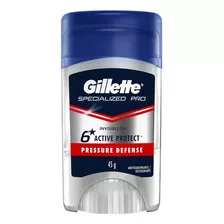 Antitranspirante Pressure Defense 45 G Notas Cítricas Gillette