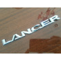 Emblema Lancer Camioneta Auto Mitsubishi Adherible Cromo 