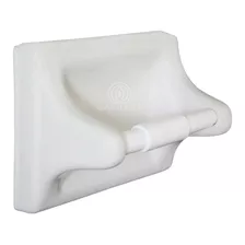 Porta Papel Para Baño Cerámica Blanco La Mejor Calidad