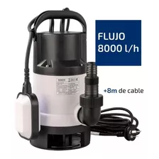 Bomba Sumergible Desagote Agua Sucia Femmto 0.5 Hp 8000 L/h