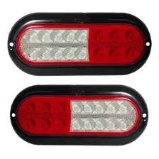 Kit Lanterna De Led Com Ré Carretinha Carreta Reboque Bivolt