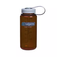 Nalgene Botella De Agua De Boca Ancha, 1-pint, Naranja Rústi