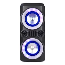 Caixa De Som Mini Torre Neon X 300w Bt/aux/usb/fm Multilaser